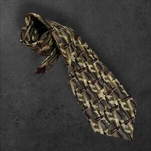 Vintage Jerry Garcia Men's California Mission Collection #15 Abstract Silk Tie